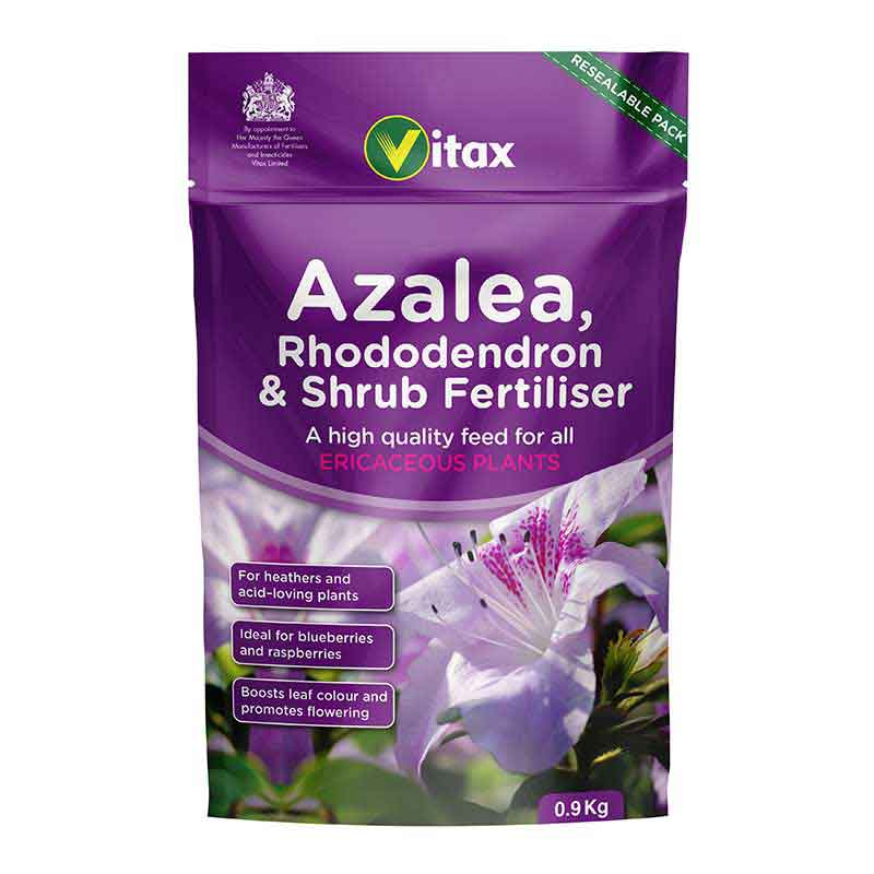 Azalea, Rhododendron & Shrub Fertiliser Pouch 0.9kg