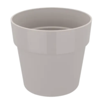 b.for Original Round 16cm Indoor Pot WARM GREY