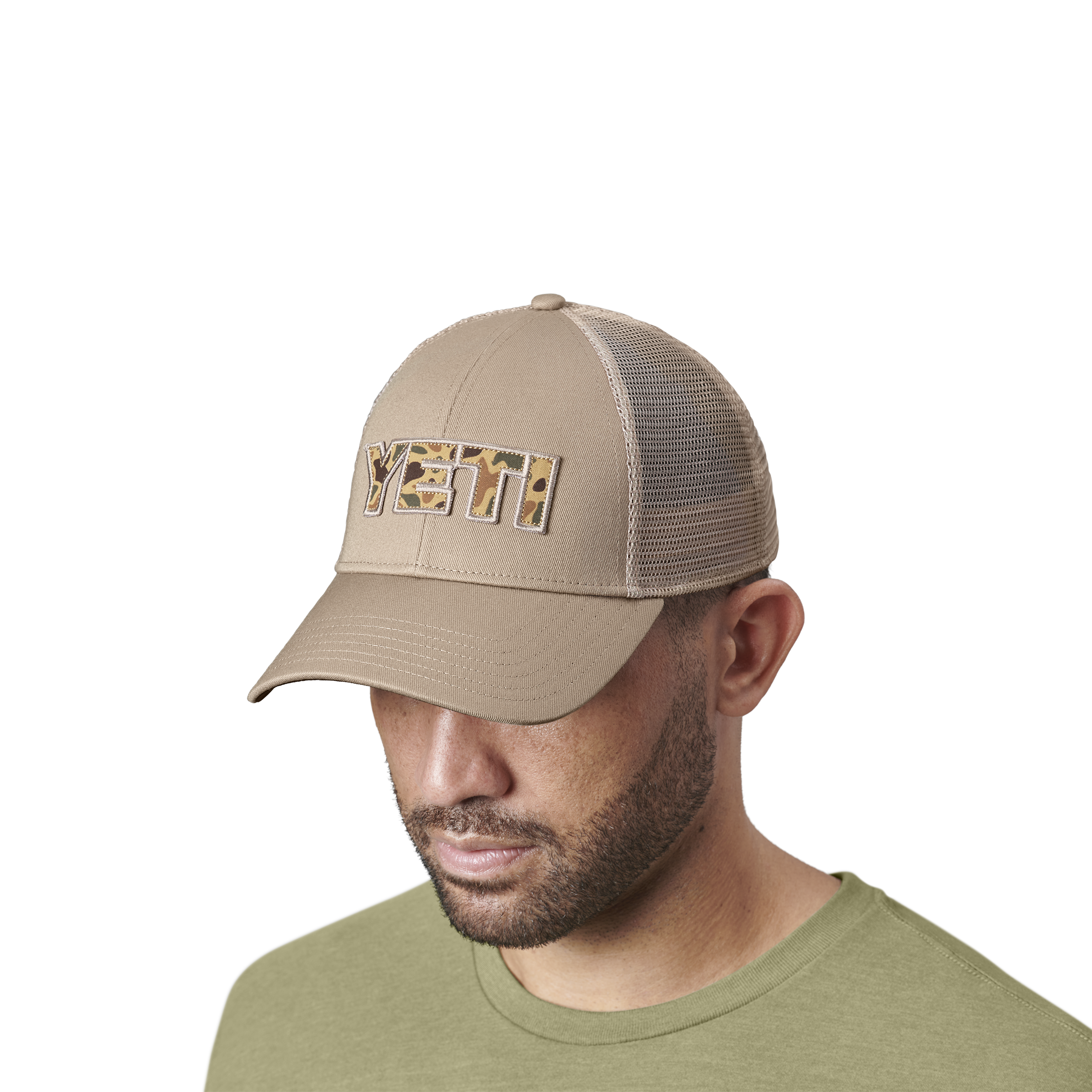 Camo Logo Trucker Hat