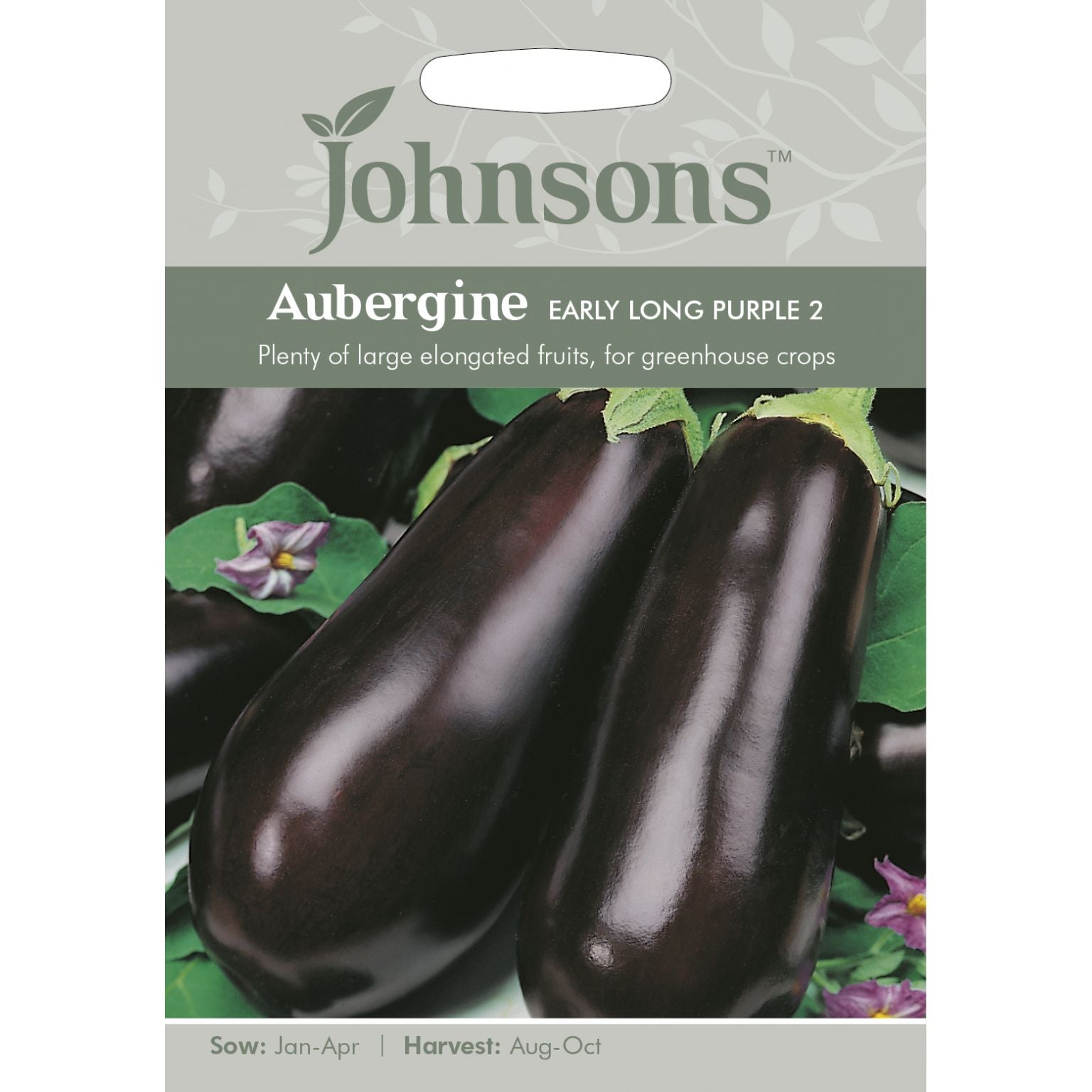 Aubergine Early Long Purple 2 Seeds