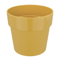 b.for Original Round Mini 13cm Indoor Pot Ochre