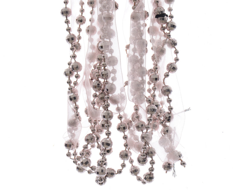 Bead Garland With Ribbon