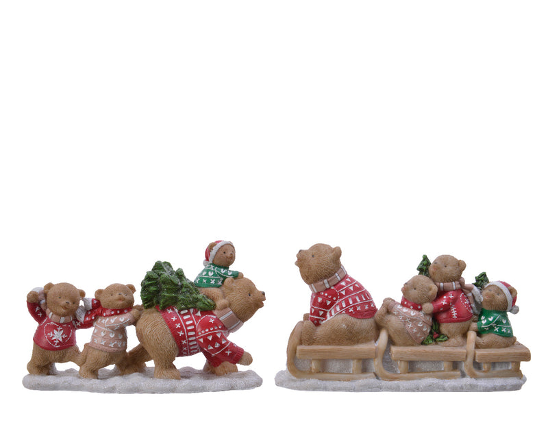 Bear Bear Sleigh, Bear, Tree