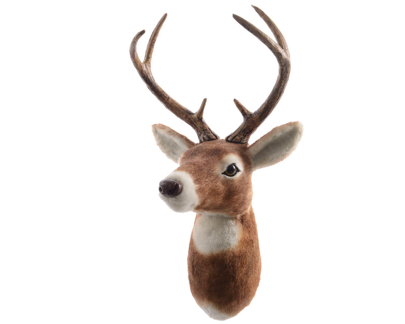 Artificial Fur Reindeer Head