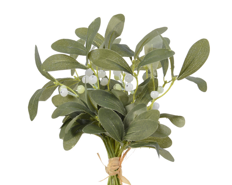 Silk Mistletoe Bunch