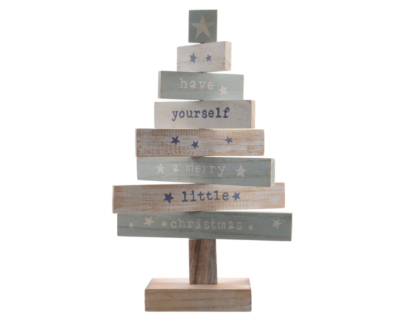 Mdf Tree With Text On Base