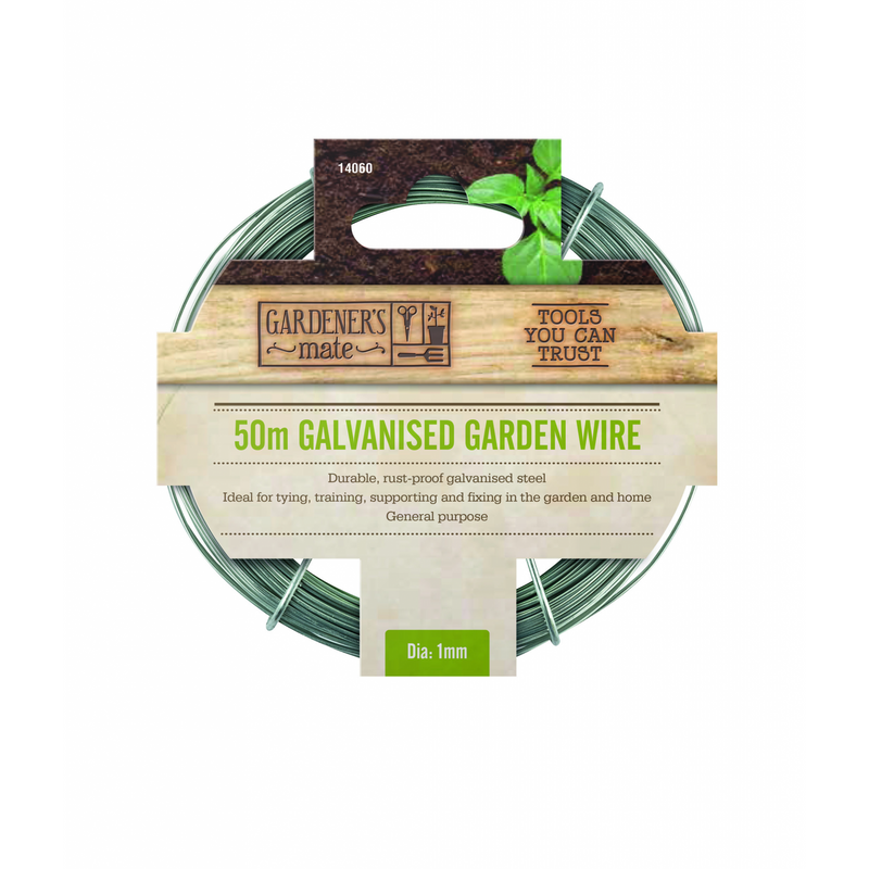 Galvanised Garden Wire 50m | Cornwall Garden Shop | UK