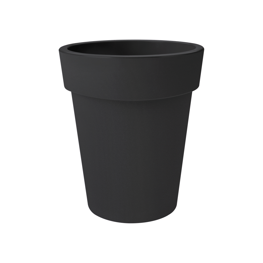 Green Basics Top Planter High 35cm LIVING BLACK