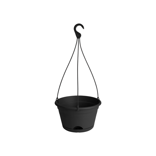 Green Basics Hanging Basket 28cm Living Black
