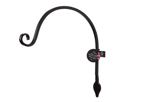 Bracket Arched Heavy Duty with Leaf Detail 28cm