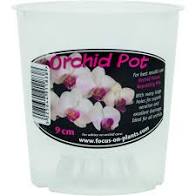Orchid Pot 9cm Clear