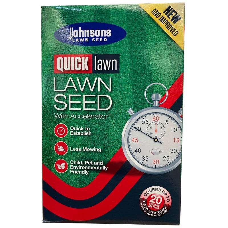 Johnsons Quick Lawn Seed with Gromax 500g
