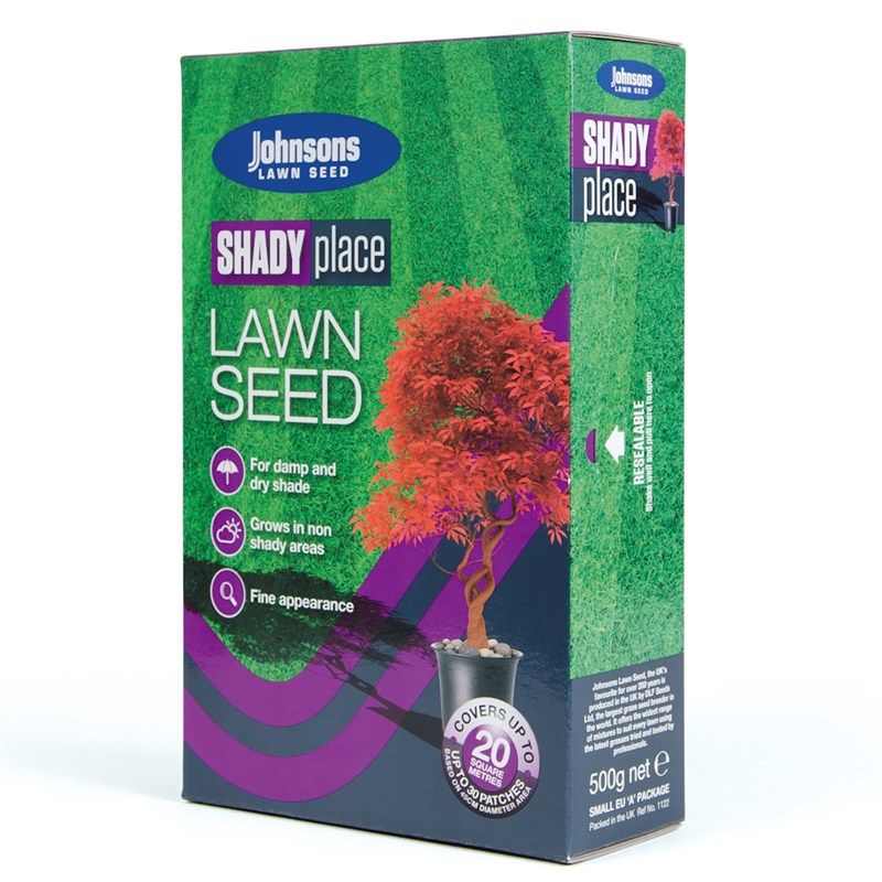Johnsons Shady Place Lawn Seed 500g