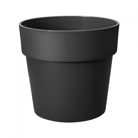 b.for Original Round 25cm Indoor Pot Living Black