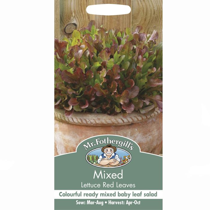Lettuce Mixed Red Leaves Seeds