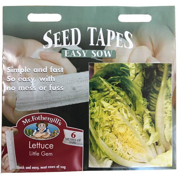 Lettuce Seed Tape Little Gem