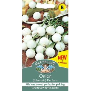 Onion De Paris Silverskin Seeds