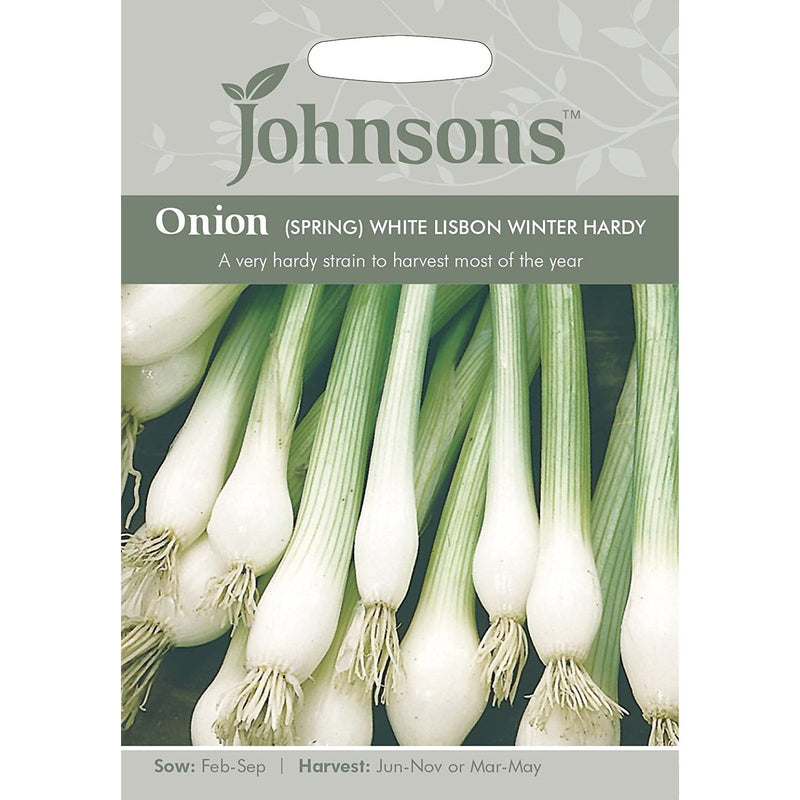 Onion (Spring) White Lisbon Seeds