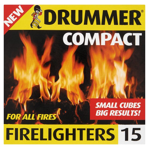 Drummer White Firelighters