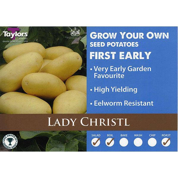 Lady Christl First Early Seed Potatoes 2kg