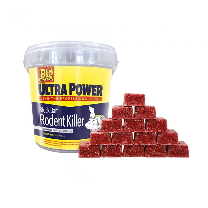Ultra Power Block Bait² Rodent Killer 20g (15 Blocks)