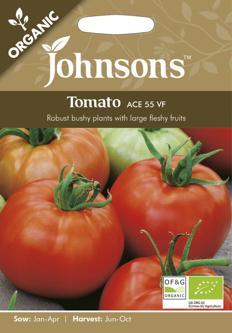 Tomato Ace 55 VF Organic Seeds