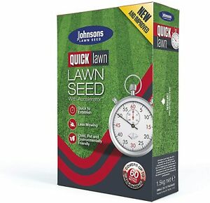 Johnsons Quick Lawn Seed with GroMax 1.5kg