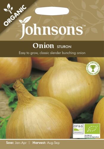 Onion Sturon Organic Seeds