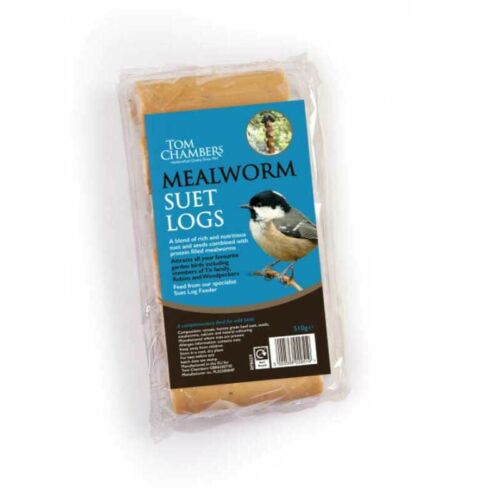 Mealworm Suet Logs 510g