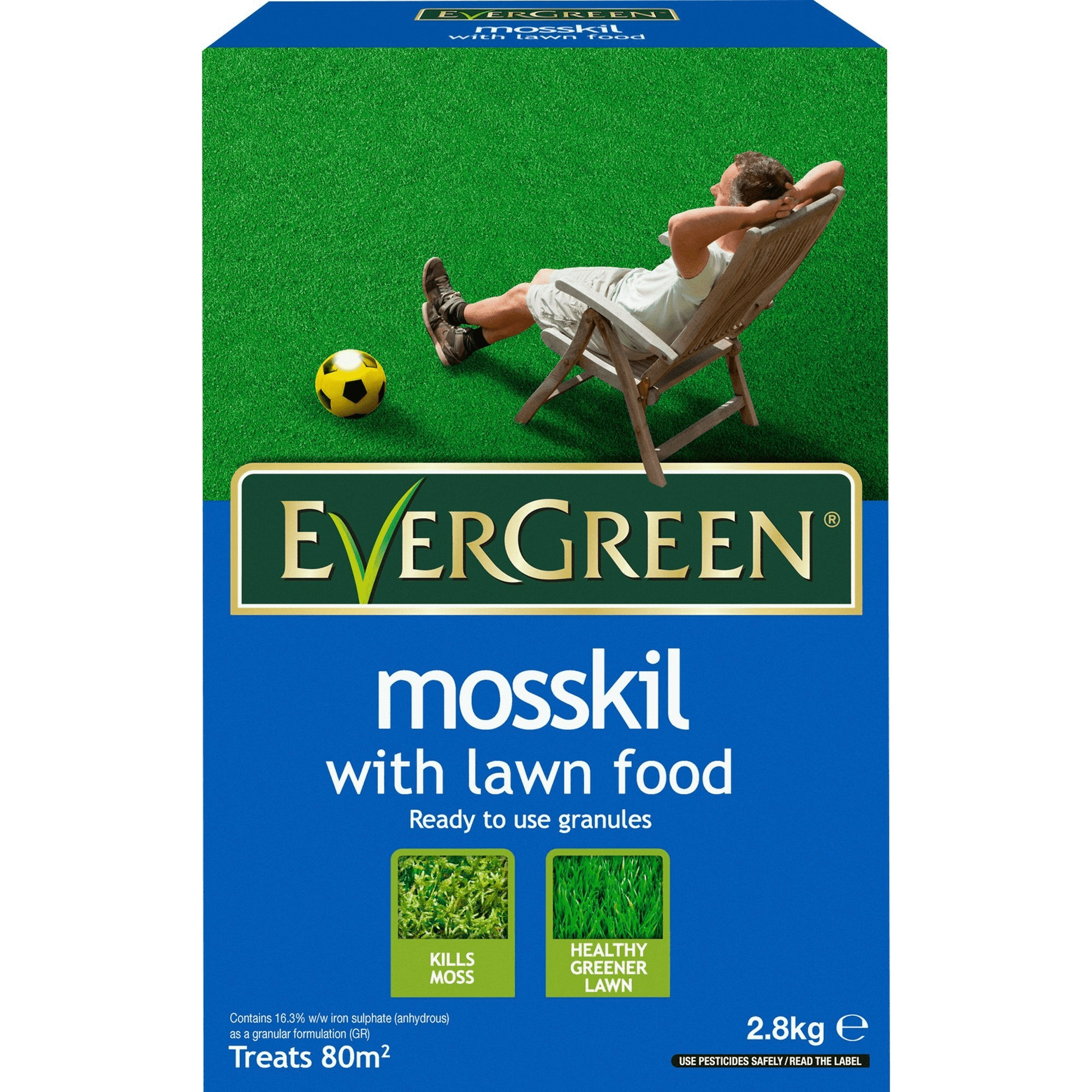 Miracle-Gro Evergreen Mosskil with Lawn Food 80m2