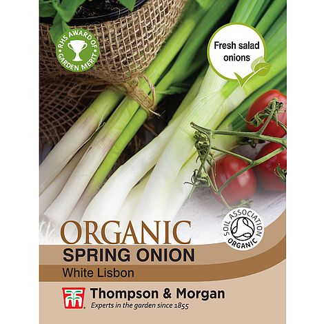 Spring Onion White Lisbon (Organic) Seeds