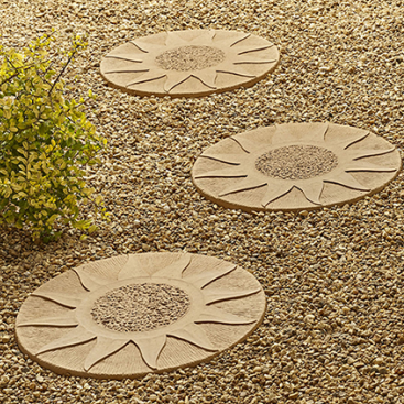 Sunshine Stepping Stone York Gold | Cornwall Garden Shop | UK