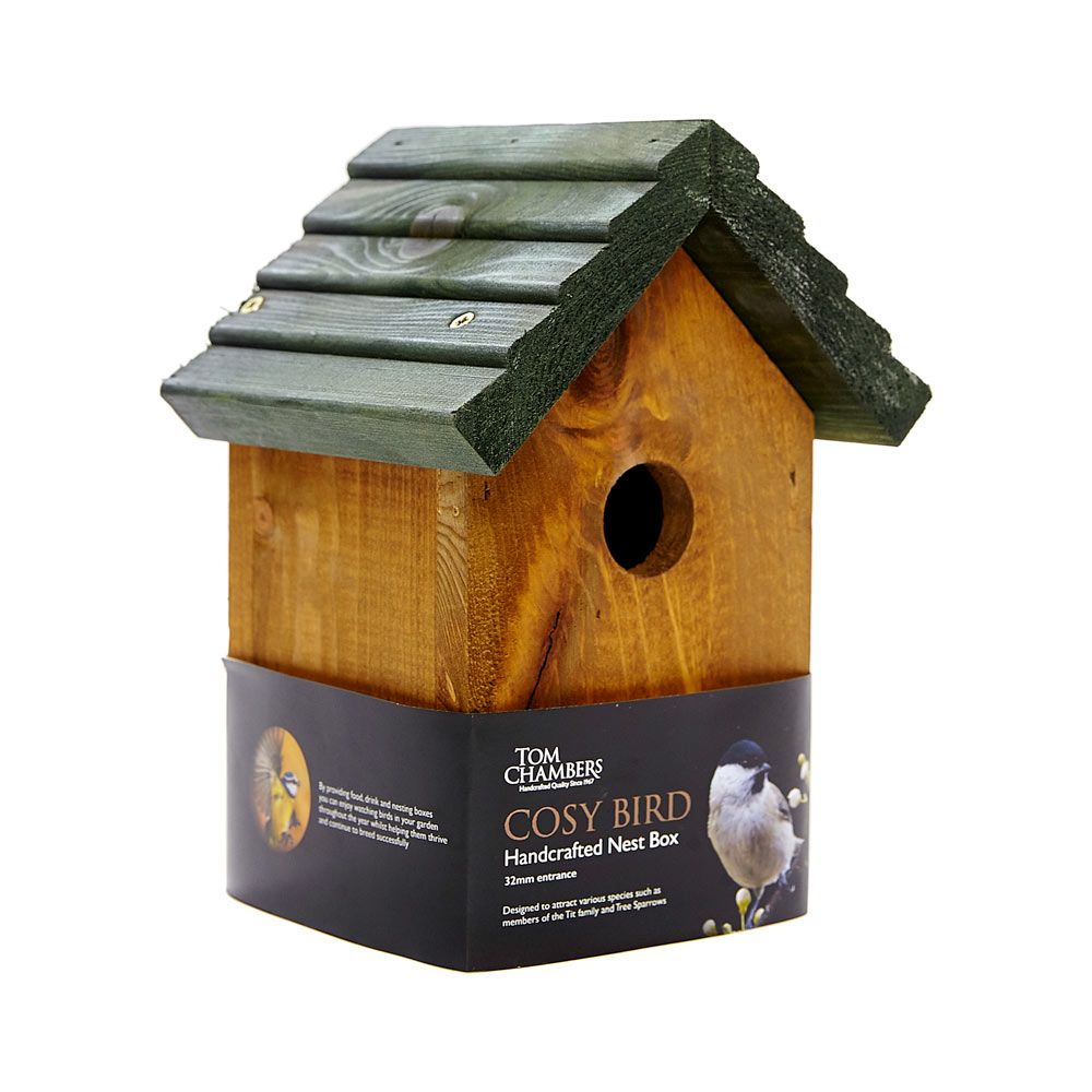 Nest Box Cosy Bird 32mm Entrance