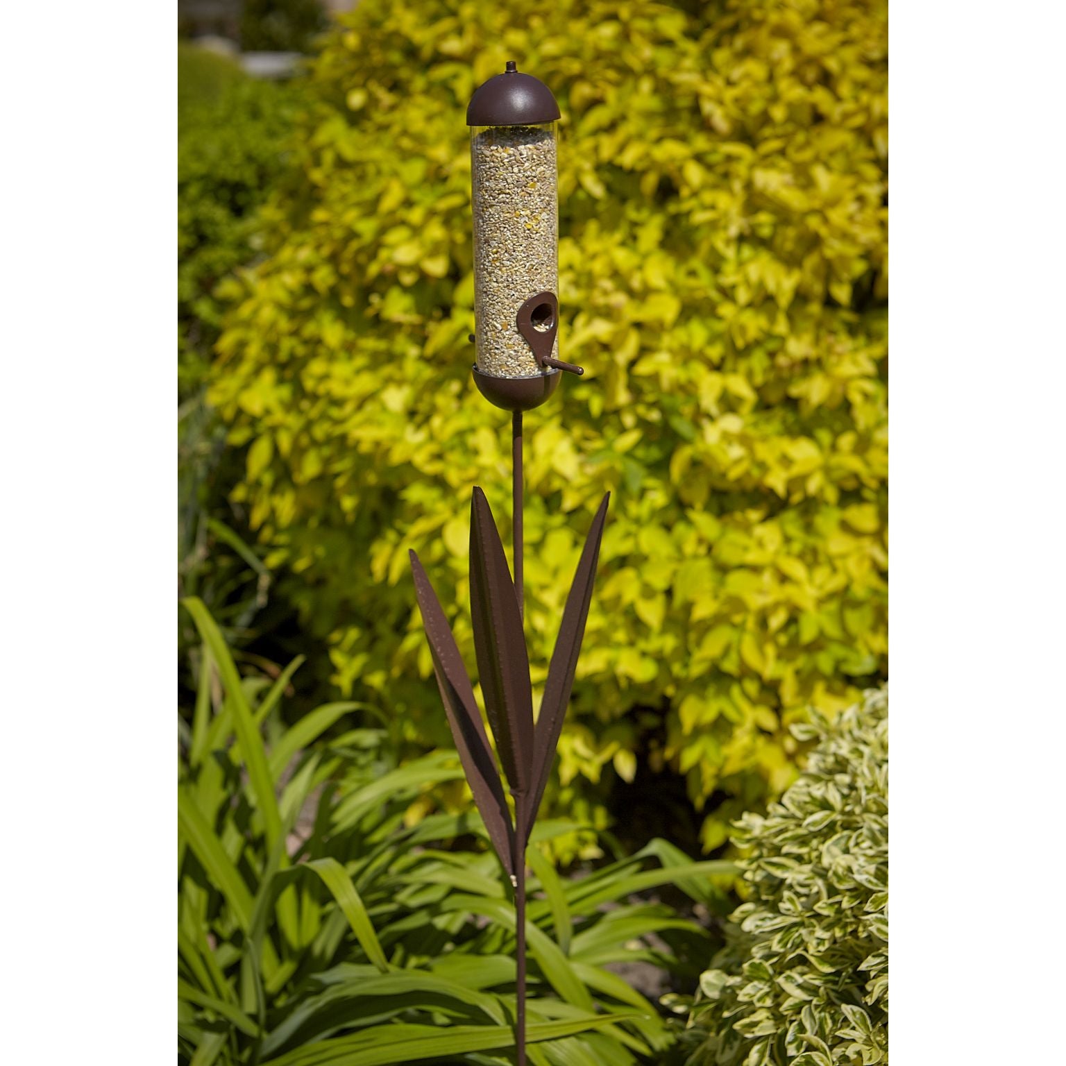 Rustic Reed Stake Seed Feeder 150cm