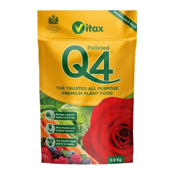 Q4 Fertilizer 6QF9 Pelleted Pouch 0.9kg
