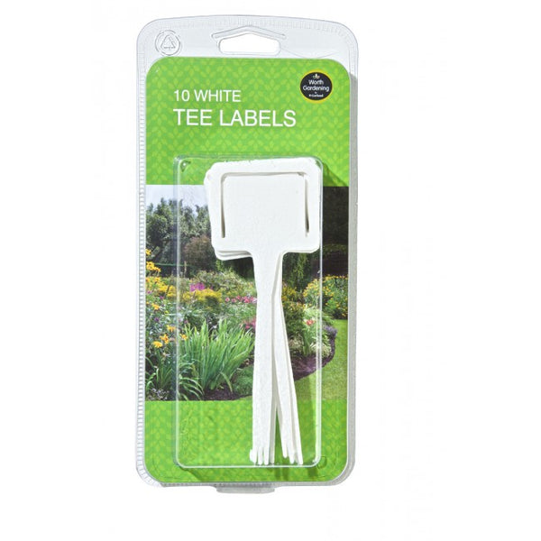 Plant Tee Labels White (10pk)