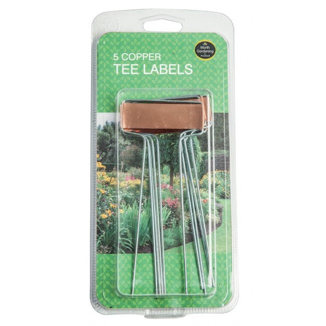 Plant Tee Labels Copper (5)