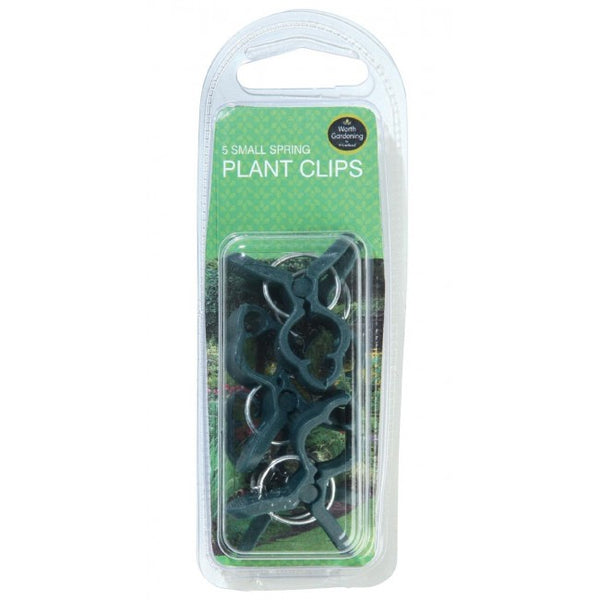 Plant Clips Small with Spring (5pk)