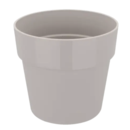 b.for Original Round 14cm Indoor Pot Warm Grey